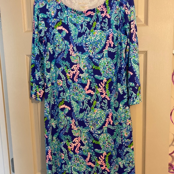 Lilly Pulitzer Turtle Villa Dress Size small - Picture 4 of 4